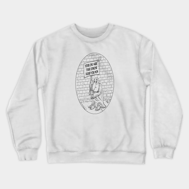 The Meaning of Life Crewneck Sweatshirt by Almost Normal